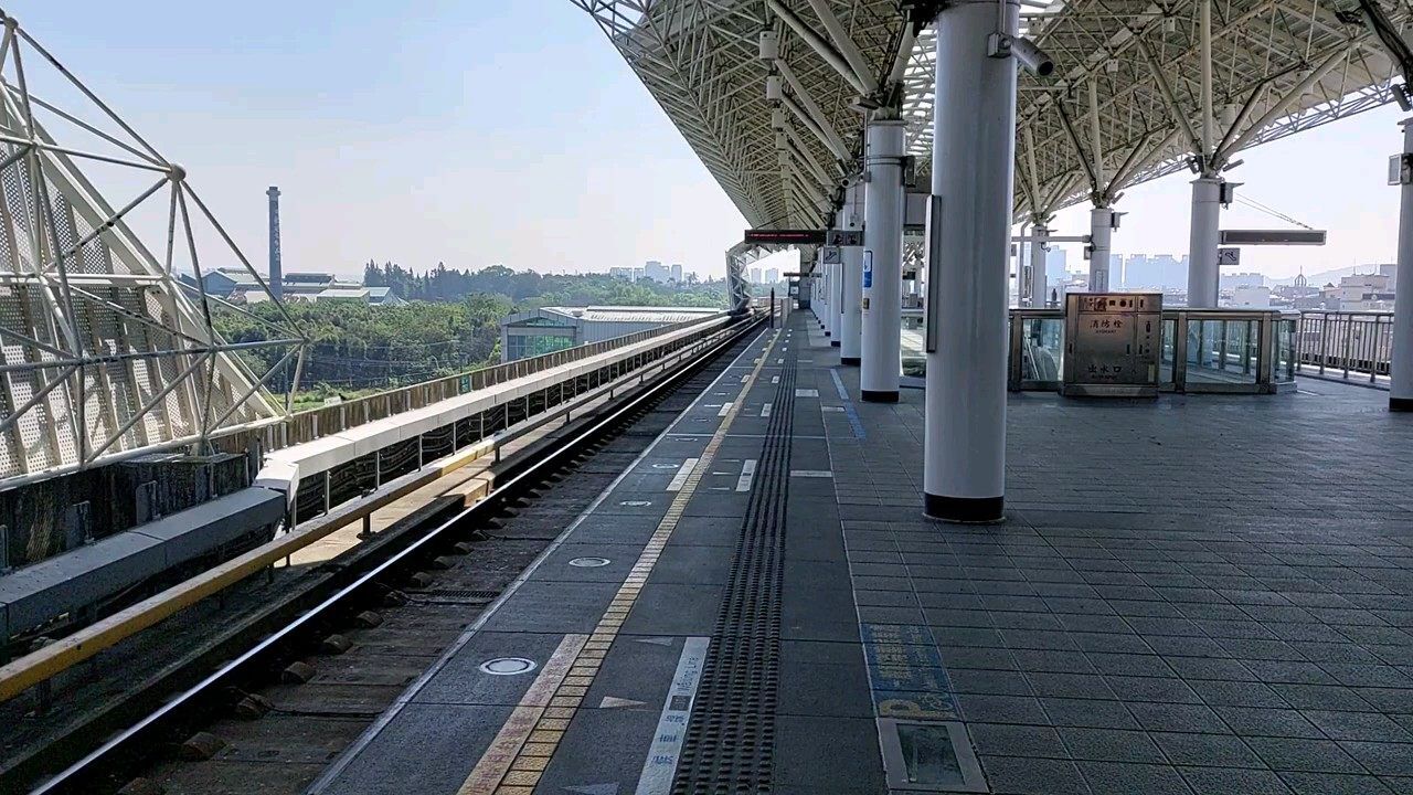 高雄捷运红线往南岗山,桥头火车站,南岗山