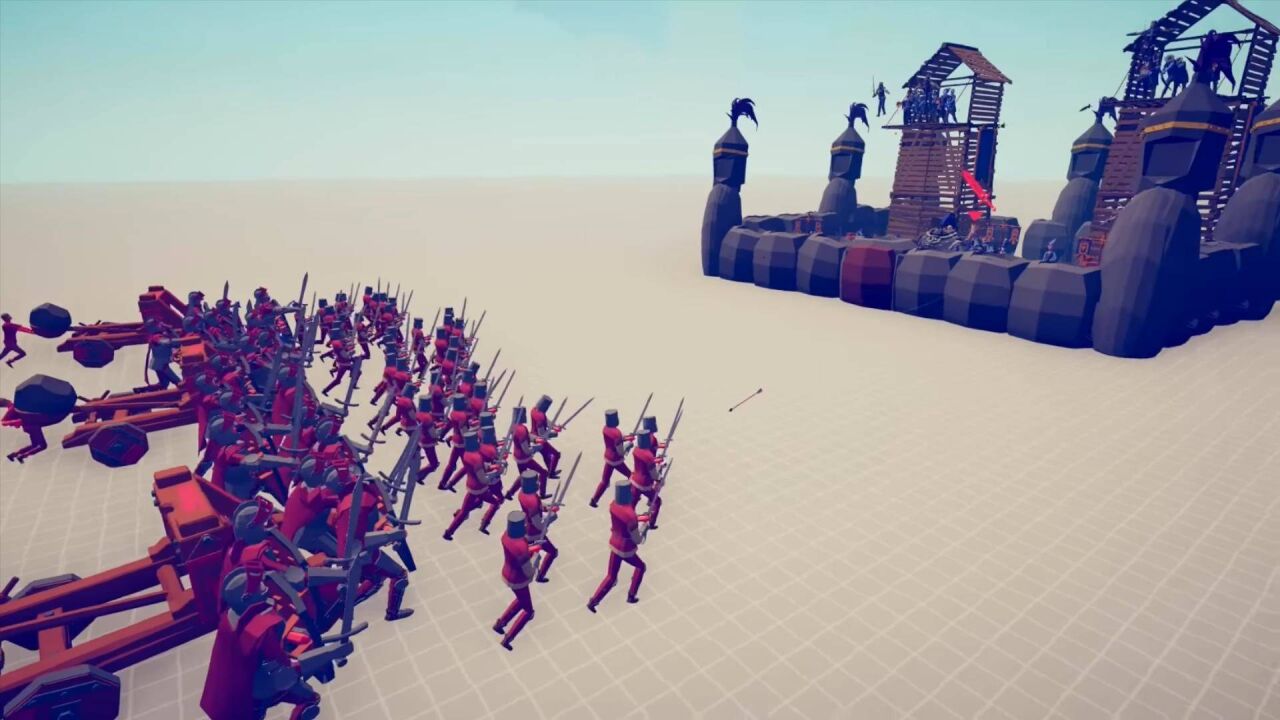 全面战争模拟器:史诗级战争,围城防守战!