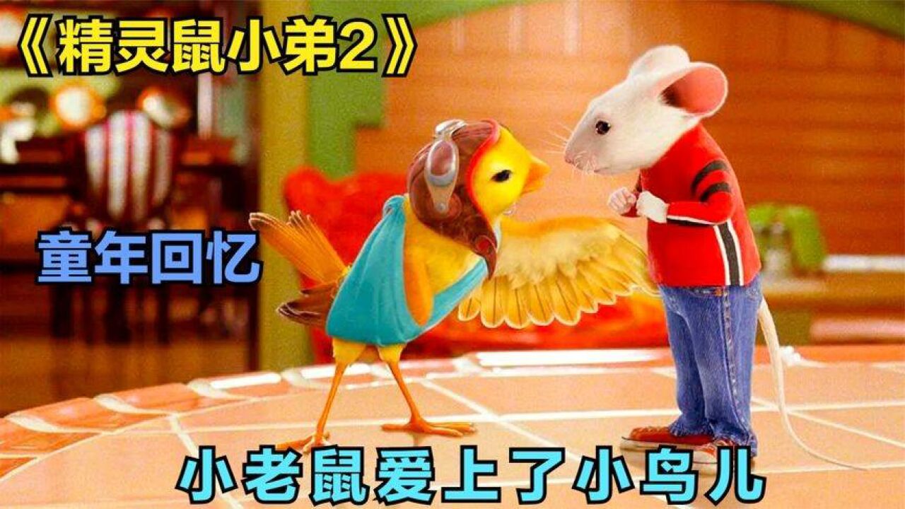 【精灵鼠小弟2】一只为爱赴汤蹈火的小老鼠,跟小鸟儿谈恋爱