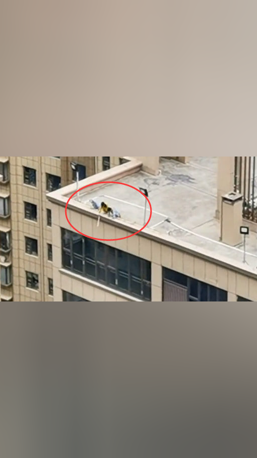 熊孩子从18楼楼顶向下扔棍子 目击者:现已全小区通报