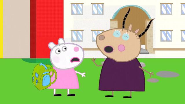 同学们都坐校车回家了,小羊苏西为什么被丢在了学校门口?