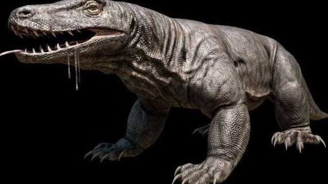 【怪兽档案】来自中央电视台的童年阴影,比科莫多龙还要大的上古巨蜥