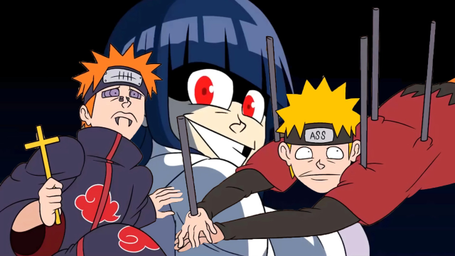 佩恩:鸣人!你的痛苦在我之上!