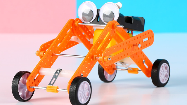 科学小实验 蠕虫机器人