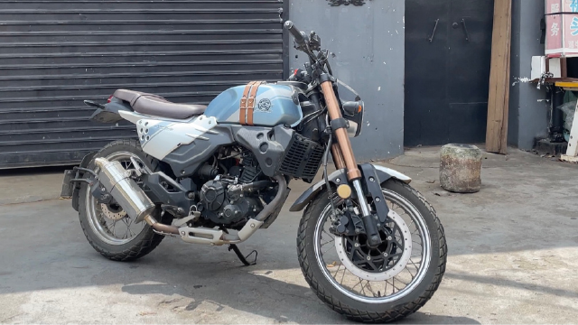 小排量复古机车【力帆kpm200】改咖啡赛车