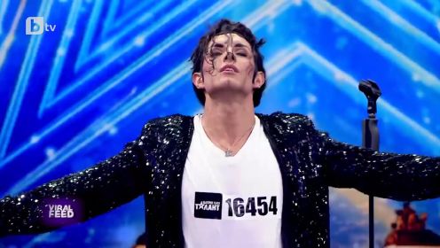 VIRAL Michael Jackson Impersonator On Bulgaria's Got Talent!  VIRAL FEED