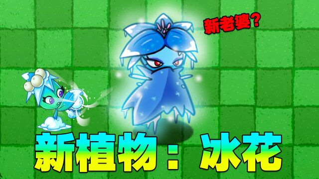 PVZ新植物解读:冰花!增伤辅助!攻击翻倍!