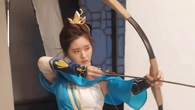 赵露思射箭名场面