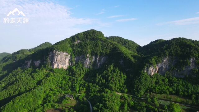 四川广元曾家山卫星村,风景秀丽,望远山就属于这个村