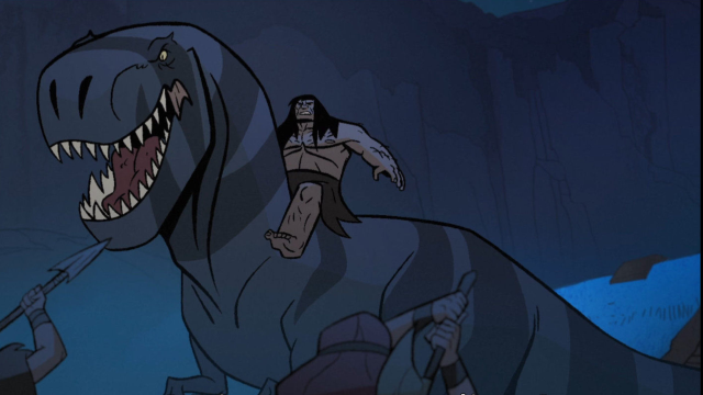 2022新剧《史前战纪》:人类霸王龙双剑合璧,将整个部落屠杀殆尽