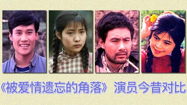 《被爱情遗忘的角落》演员今昔对比,沈丹萍当红时嫁老外恩爱至今