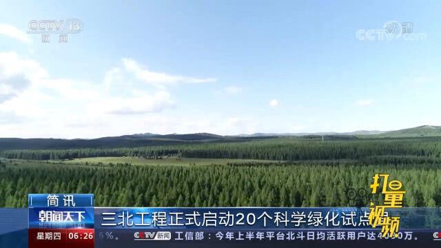 三北工程正式启动20个科学绿化试点县建设