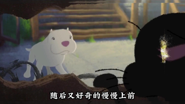 大白狗被人类无情抛弃，小奶猫却用爱守护，成为彼此的救赎_腾讯视频