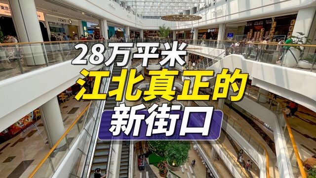 不愧是江北真正的新街口,南京桥北28万平综合体来了!