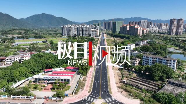 【视频】广东肇庆广海路道路即将全线通车, 在汉央企承建