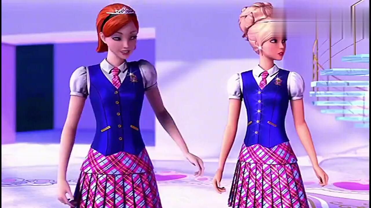 芭比公主#皇室学院的公主和王子们要开舞蹈课了,大家都喜欢_腾讯视频