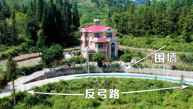 贵州一家人建房花9999求人看地,没想选了反弓路,结果怎么样?