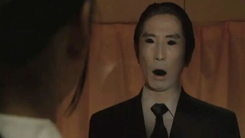 夜晚三点半：5分钟带你看完日本恐怖电影《怪谈新耳袋绝叫篇左黑衣人》