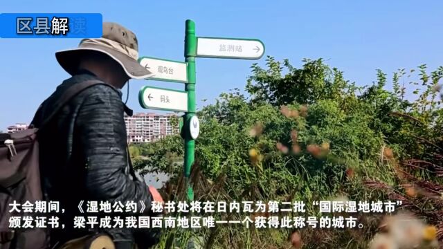 梁平成功入选第二批“国际湿地城市”