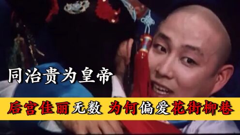 同治贵为皇帝，后宫佳丽无数，为何偏爱花街柳巷？真死于花柳病吗