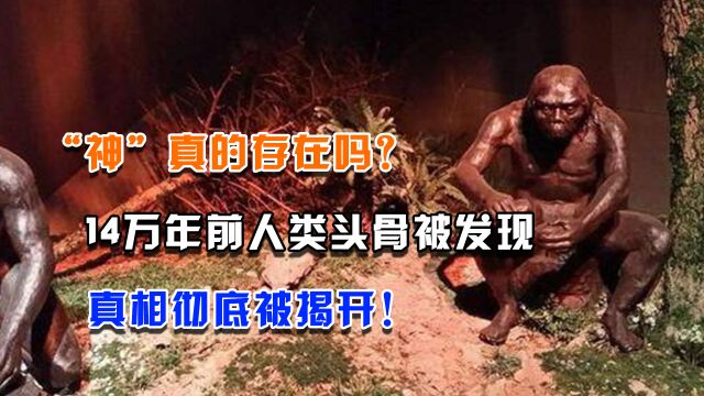 “神”真的存在吗?14万年前人类头骨被发现,真相彻底被揭开!