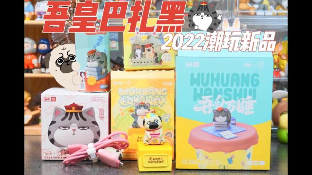 吾皇巴扎黑潮玩新品大开箱|种类真的好丰富