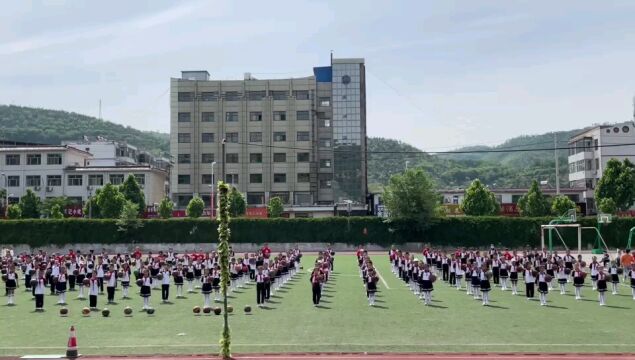 临汾市古县城镇第二小学篮球操