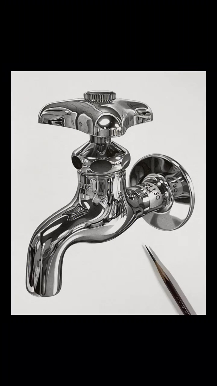 大森浩平,精微素描,对细节的把控到位#素描#细节控