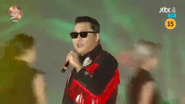 PSY鸟叔压轴全场蹦迪That That+江南Style全场舞台