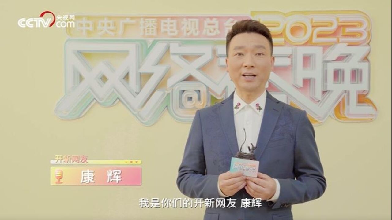 康辉官宣央视网络春晚