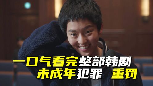 一口气看完16集韩剧《少年法庭》，少年犯的唯一出路，最重刑罚