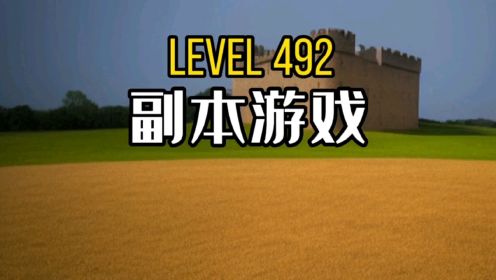 这竟然是个游戏的世界：level492