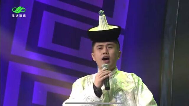 额尔敦吉日嘎拉参加2021呼伦贝尔电视台春晚演唱《赞歌》