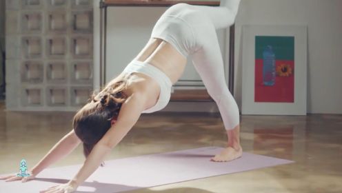 韩国老师的瑜伽运动，好好学习，让自己瘦下来
