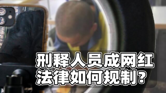 刑满释放能否当网红?法律层面有规制,细节问题待完善