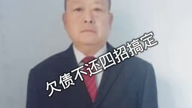 律师教你四招搞定欠债不还者 #债权债务纠纷 #欠债还钱,天经地义 #关注沧州张律师