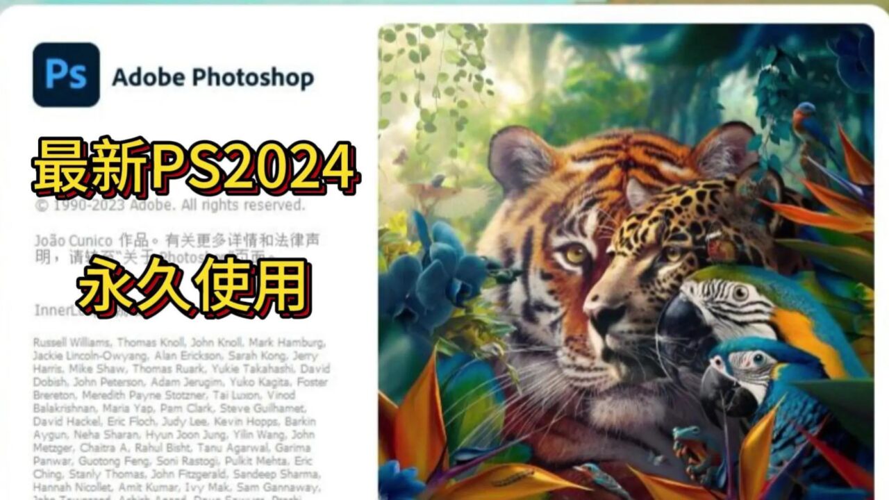 Photoshop2024中文最新版下载安装PS2024v25.0ACR15.5.1永久使用_高清