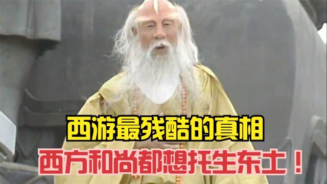 西游最残酷的真相,唐僧崇洋媚外,却不知西方和尚都想托生东土!