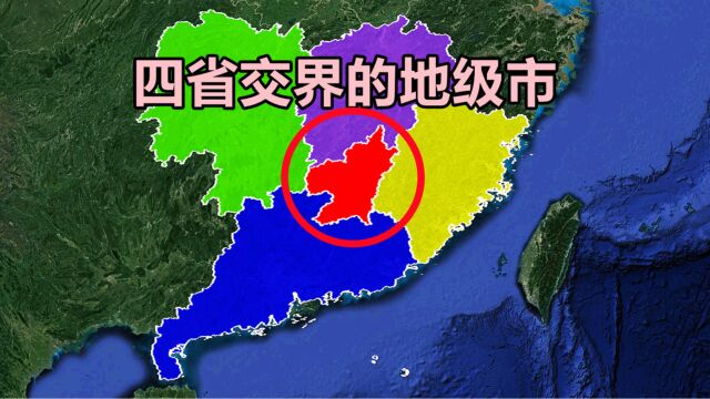 处在四省交界的赣州,为啥能成为江西的省副中心城市?