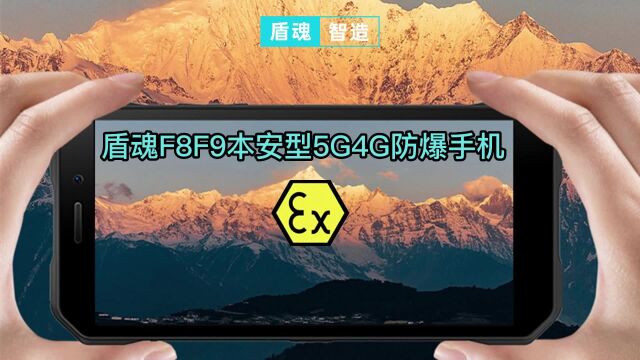 盾魂F8F9本安型5G4G工业防爆手机