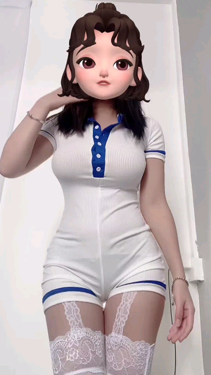微胖女生 #辣妹 #腼腆害羞内向社恐文静小女生 #体操服 脸会看腻