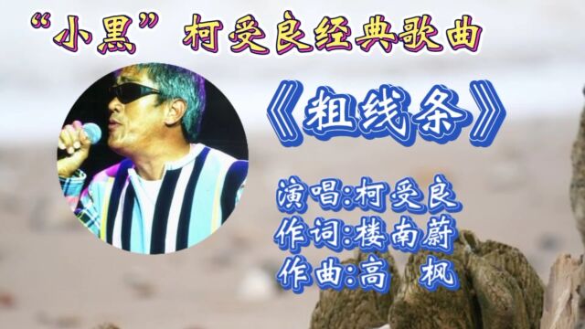 怀旧歌曲《粗线条》柯受良深情演绎,旋律优美动听,沧桑歌声唱出了多少男人的心声!