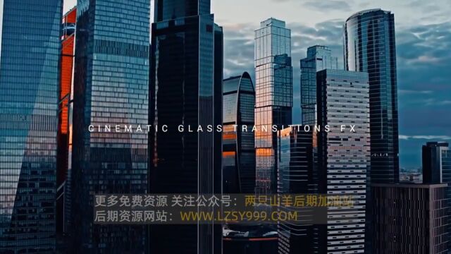 PR模板14组高质量动态逼真玻璃折射故障扭曲转场过渡 Glass Transitions Pack