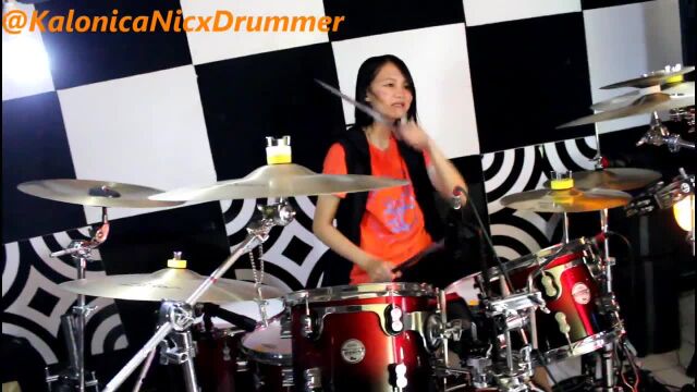 V1MAST ~ Kurikulum Hatimu (2,5 min) Drum Cover by Kalonica NICX