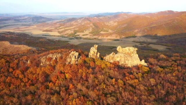 索伦牧场骆驼山