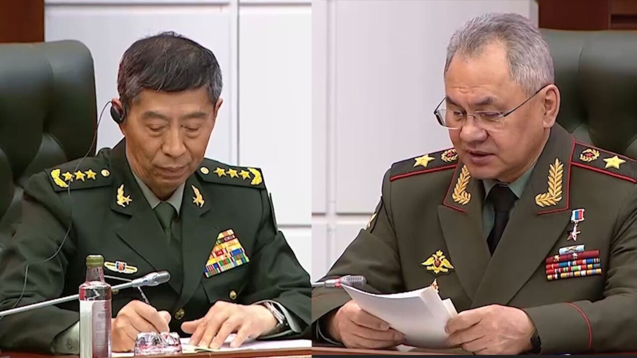 中俄两国国防部长在莫斯科举行会谈:坚决反对外部势力干涉内政
