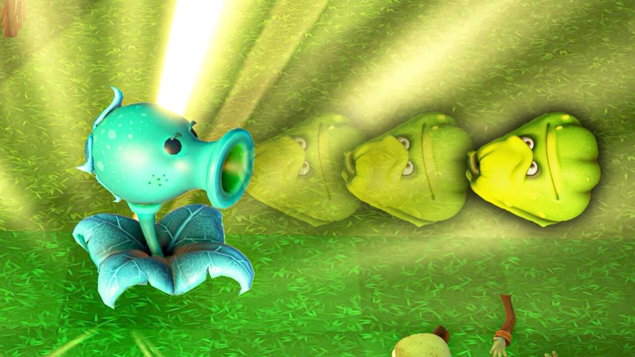 植战僵3d版:寒冰豌豆射手天下无敌?