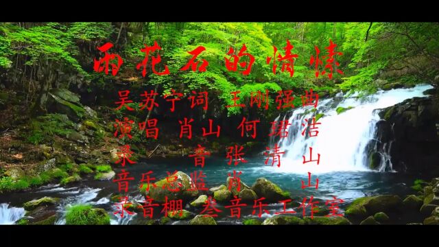 《雨花石的情愫》吴苏宁词 王刚强曲 肖 山 何珺洁演唱