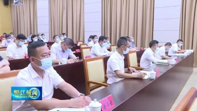 阳江重大事故隐患专项排查整治2023行动动员部署专题会议召开