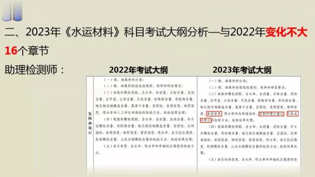 2023年公路水运试验检测 材料工程 导学班